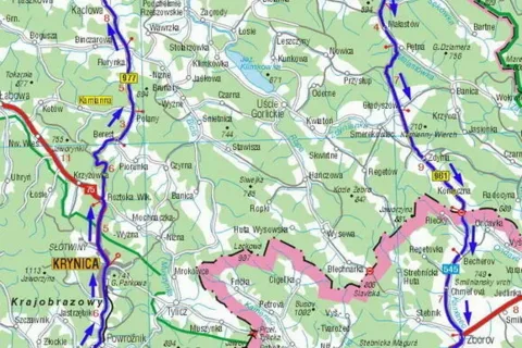 Wokoło Beskidu Niskiego - 146km