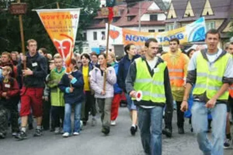 Deszcz nie zgasił żaru serc