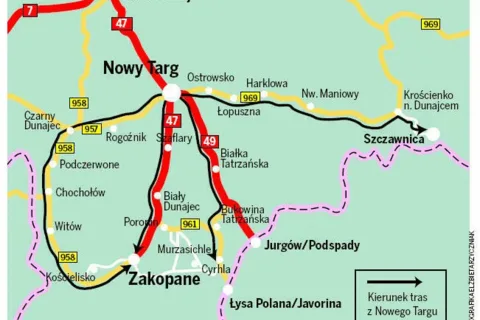 Bój marszałka o kasę dla zakopianki