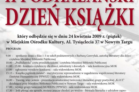 II Podhalański Dzień Książki