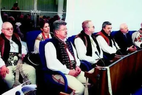 Delegacja Związku Podhalan z okazji trzech jubileuszy gościła w Senacie RP