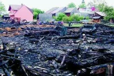 Prokuratura bada pożar stodół na Spiszu