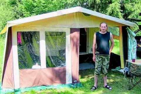 Nocleg pod namiotem za jedyne... 10 złotych