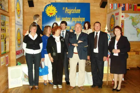 Rzecznik w parku rozrywki