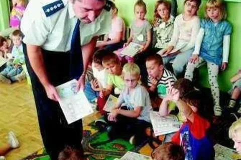 Dzięki odblaskom dzieci są lepiej widoczne