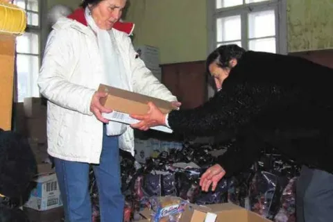 Kolejka po paczkę