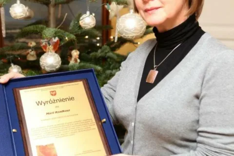 Maria Rzadkosz wyróżniona za działalność filantropijną