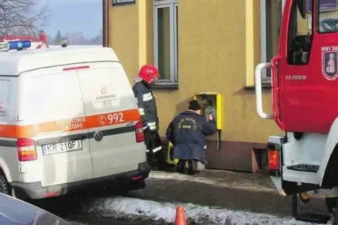 Gaz było czuć nie tylko w ośrodku, ale i w szkole