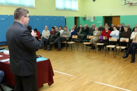 Burmistrz u policyjnych emerytów