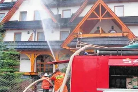 Białka Tatrzańska. Ogień w pensjonacie