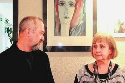 Wernisaż Judity Feňvešovej w Polsce