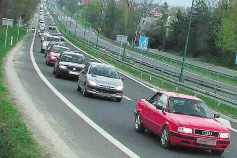 Megakorek na zakopiance na koniec długiego weekendu majowego