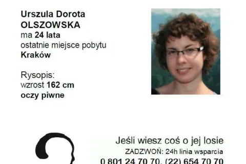 Zaginęła Urszula Olszowska