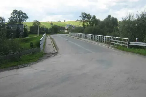 Zabezpieczenie mostu na potoku Lepetnica w Lasku