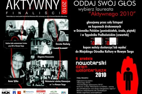 Aktywny 2010 - oddaj swój głos, wybierz laureata