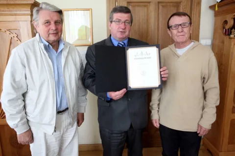Prezes Zagata z podziękowaniami dla Burmistrza