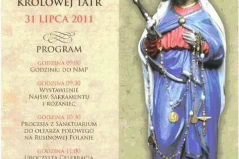 Matka Boska Jaworzyńska Królowa Tatr zaprasza na Wiktorówki
