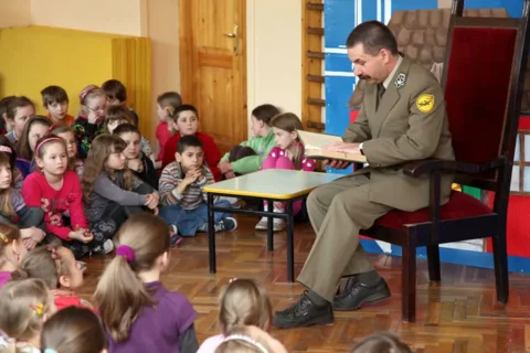 Dyrektor GPN czytał dzieciom