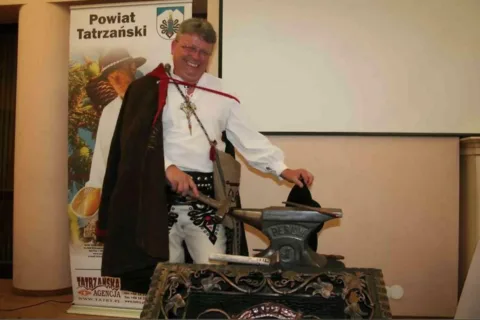 III Europejskie Targi Porduktów Regionalnych - kowalstwo artystyczne