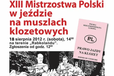 XIII Mistrzostwa Polski w jeździe na muszlach klozetowych