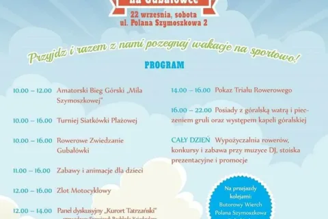 Żegnamy lato w Zakopanem - Dzień Polany Szymoszkowej na Gubałówce