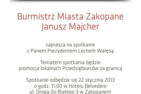 Spotkanie z Prezydentem Lechem Wałęsą