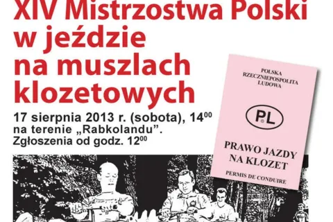 XIV Mistrzostwa Polski w jeździe na muszlach klozetowych