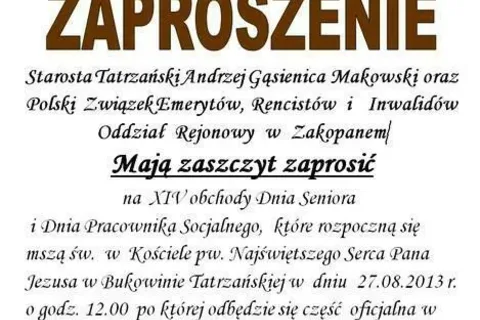 Dzień Seniora
