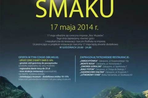NOC TATRZAŃSKIEGO SMAKU