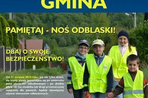 „Odblaskowa Gmina” – konkurs dla najbezpieczniejszych gmin