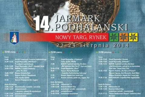 Program XIV Jarmarku Podhalańskiego