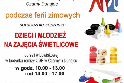 ZAJĘCIA ŚWIETLICOWE w Czarnym Dunajcu