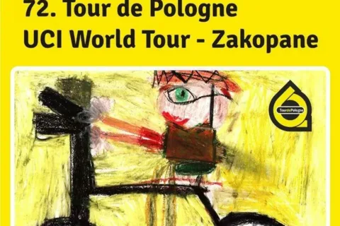 Plakat dziecięcy Tour de Pologne
