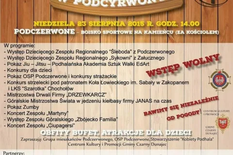 Festyn „Góralskie Śpasy w Podcyrwonym”