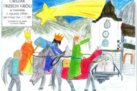 Orszak Trzech Króli w Poroninie