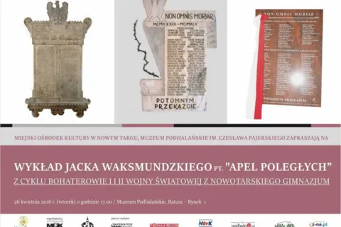 Apel Poległych - wykład Jacka Waksmundzkiego