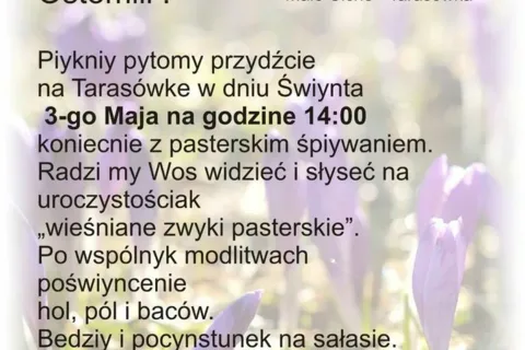 XXXVI Święto Bacowskie na Tarasówce - Małe Ciche