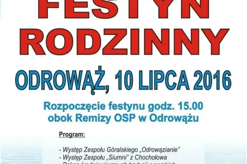 Festyn Rodzinny w Odrowążu