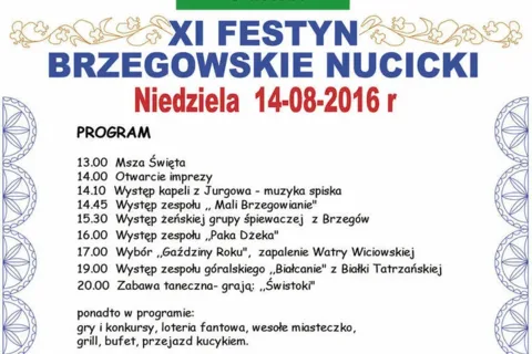 XI FESTYN BRZEGOWSKIE NUCICKI