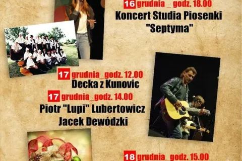 Koncerty podczas Targów Bożonarodzeniowych