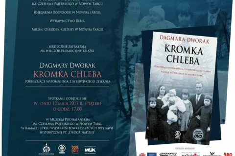Promocja książki - KROMKA CHLEBA. Poruszające wspomnienia z syberyjskiego zesłania.
