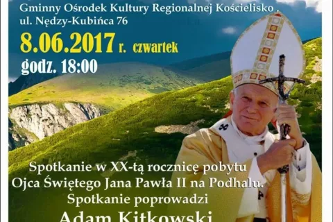 Prezentacja multimedialna "Jan Paweł II na Skalnej Ziemi"