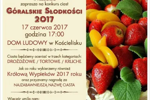 Konkurs ciast "Góralskie Słodkości 2017"