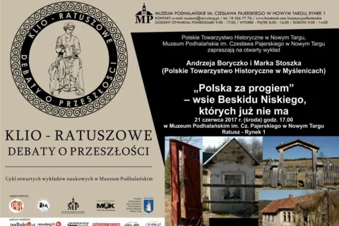 Wykład - "Polska za progiem" - wsie Beskidu Niskiego, których już nie ma