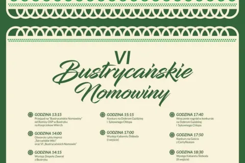 Ruszają XVI Tatrzańskie Wici - Zapraszamy na VI Bustrycańskie Nomowiny