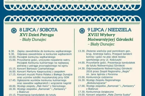XVI Tatrzańskie Wici - Dzień Pstrąga