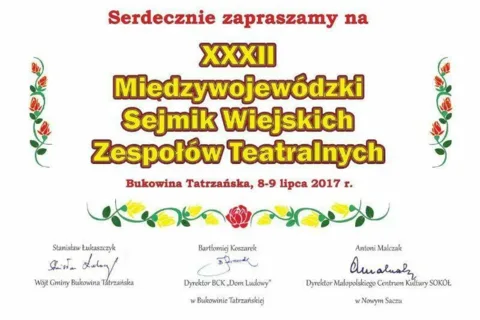 XXXII Międzywojewódzki Sejmik Zespołów Teatralnych