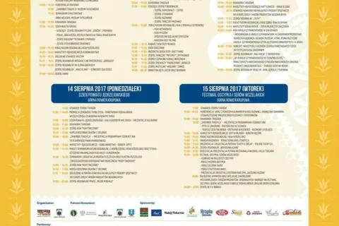 Konferencja inauguracyjna VIII Europejskich Targów Produktów Regionalnych