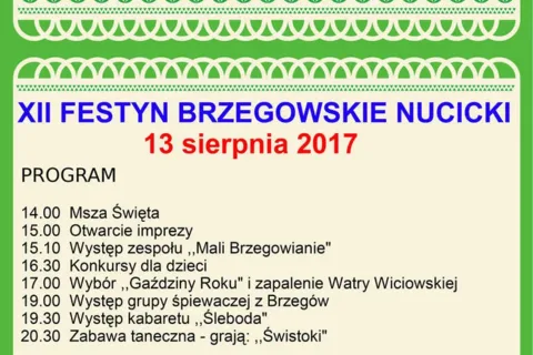 XII Festyn "Brzegowskie Nucicki"