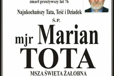 Odszedł Przyjaciel, dowódca, patriota...